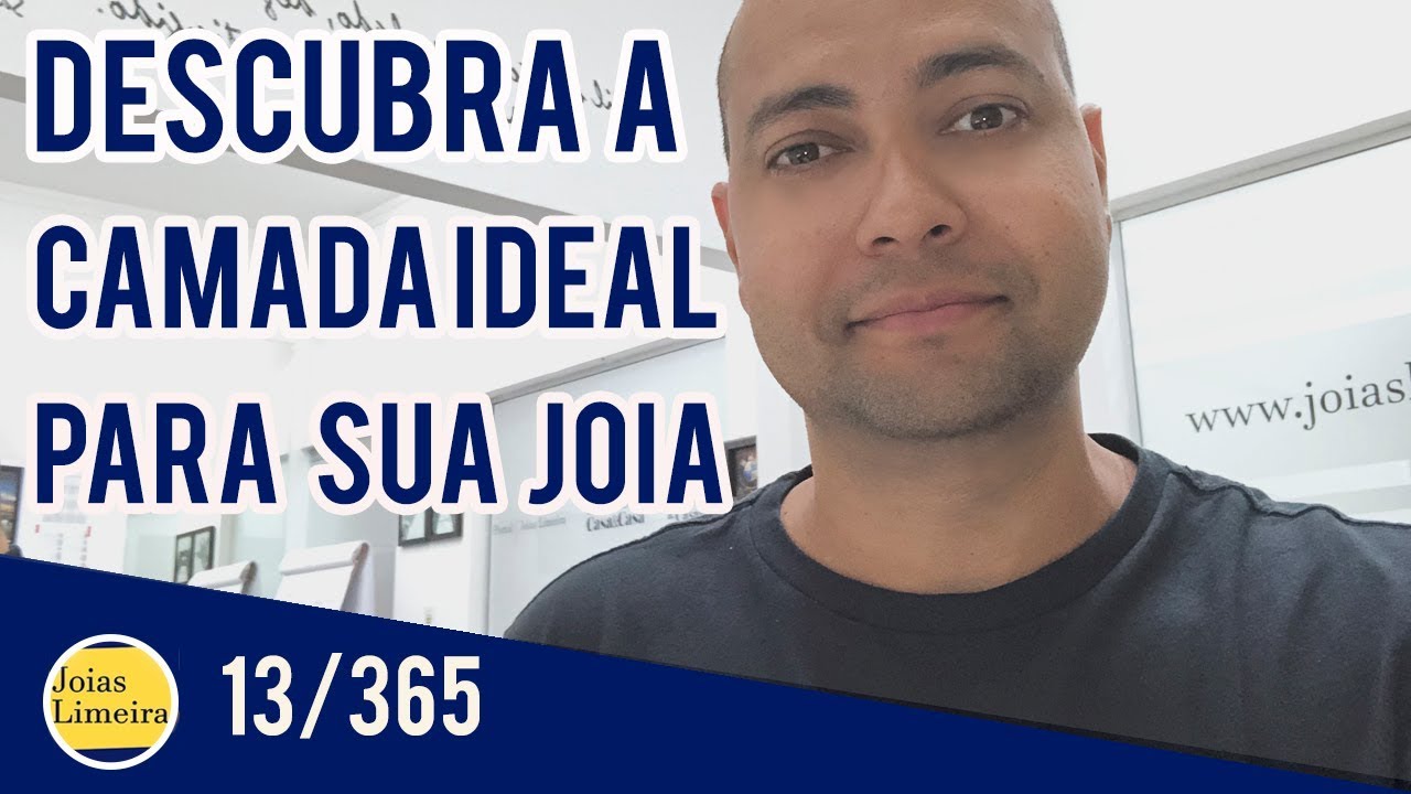 Qual milésimo de ouro nas joias folheadas [13/365]