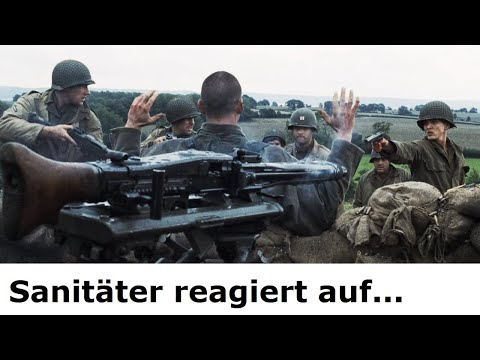 Sanitäter reagiert auf "Der Soldat James Ryan" - Verwundete