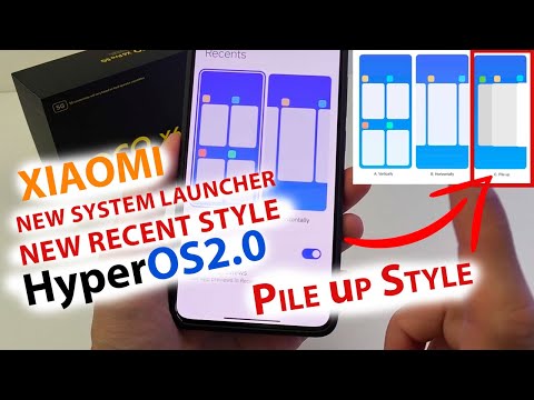 Official - iOS Recent Style in HyperOS System Launcher 🔥 HOW TO INSTALL Pile Up Style?