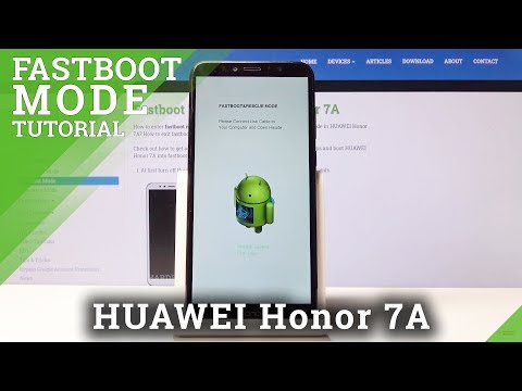 FASTBOOT Mode in HUAWEI Honor 7A – How to Open & Use Fastboot Features