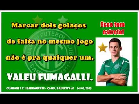 O 2º gol de Fumagalli de falta - o registro da torcida por 4 ângulos