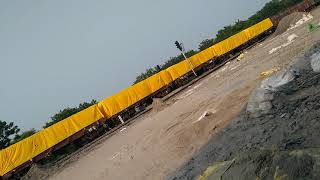 preview picture of video 'Ramagundam to Nizamabad Goods Train Arriving To Karimnagar Station'