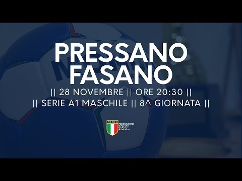Serie A1M [8^]: Pressano - Fasano 30-20