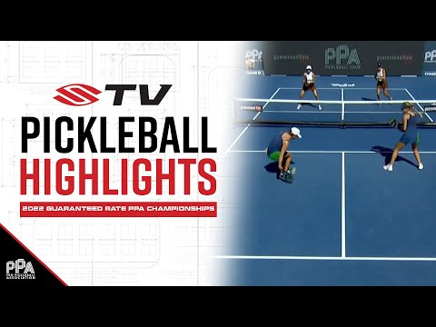 Todd Forehand Pickleball Highlight - 2022 Guaranteed Rate PPA Championships Women's Doubles
