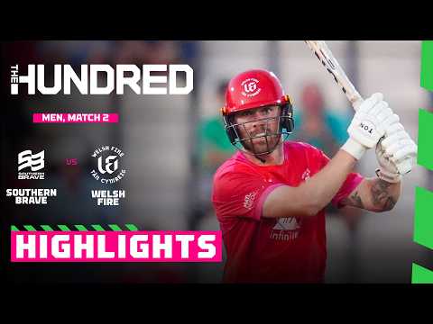 Southern Brave vs Welsh Fire | Match Highlights
