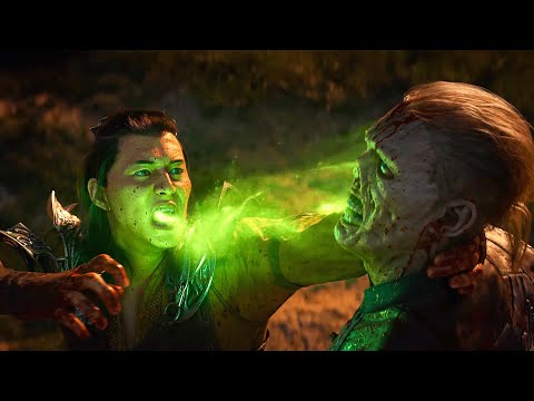 Shang Tsung Kills Liu Kang And Kung Lao Scene - Mortal Kombat (4K ULTRA HD)