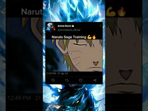 Naruto Sage Training 💪🔥 || #shorts #shortvideo #naruto #narutoshippuden #jiraiya #viral