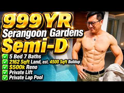 999 Years 4 Storey Semi Detached ALMOST BRAND NEW 2024 $500k Reno 2162 Sqft D19 Serangoon Garden, Hougang / Punggol / Sengkang, 5 Bedrooms, 4,500 sqft, Semi-Detached House For Sale, by Martin Yeo, 500232675 - PropertyGuru.com.sg