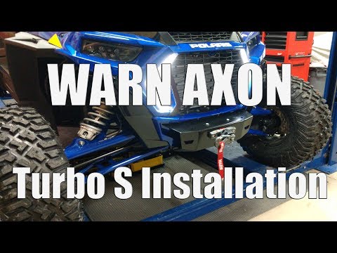 How To Install a WARN Bumper & AXON 45RC Winch on Polaris RZR Turbo S