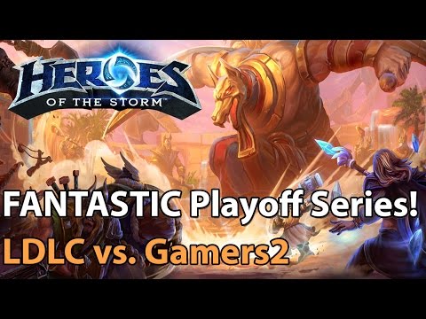 FANTASTIC Playoff Match - LDLC vs. G2 (Bo5) - Must See! - Heroes of the Storm
