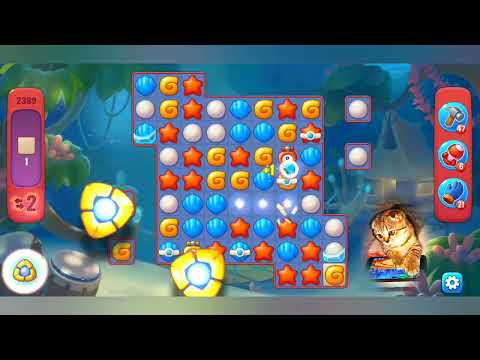Fishdom 2022, no Boosters,  2389  level  -  прохождение без бустеров,  2389  уровень.