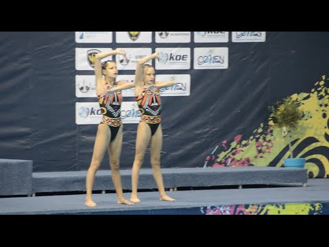 Mediterranean Synchronized Swimming Cup - COMEN Cup 2014 - Russia Dúo Final