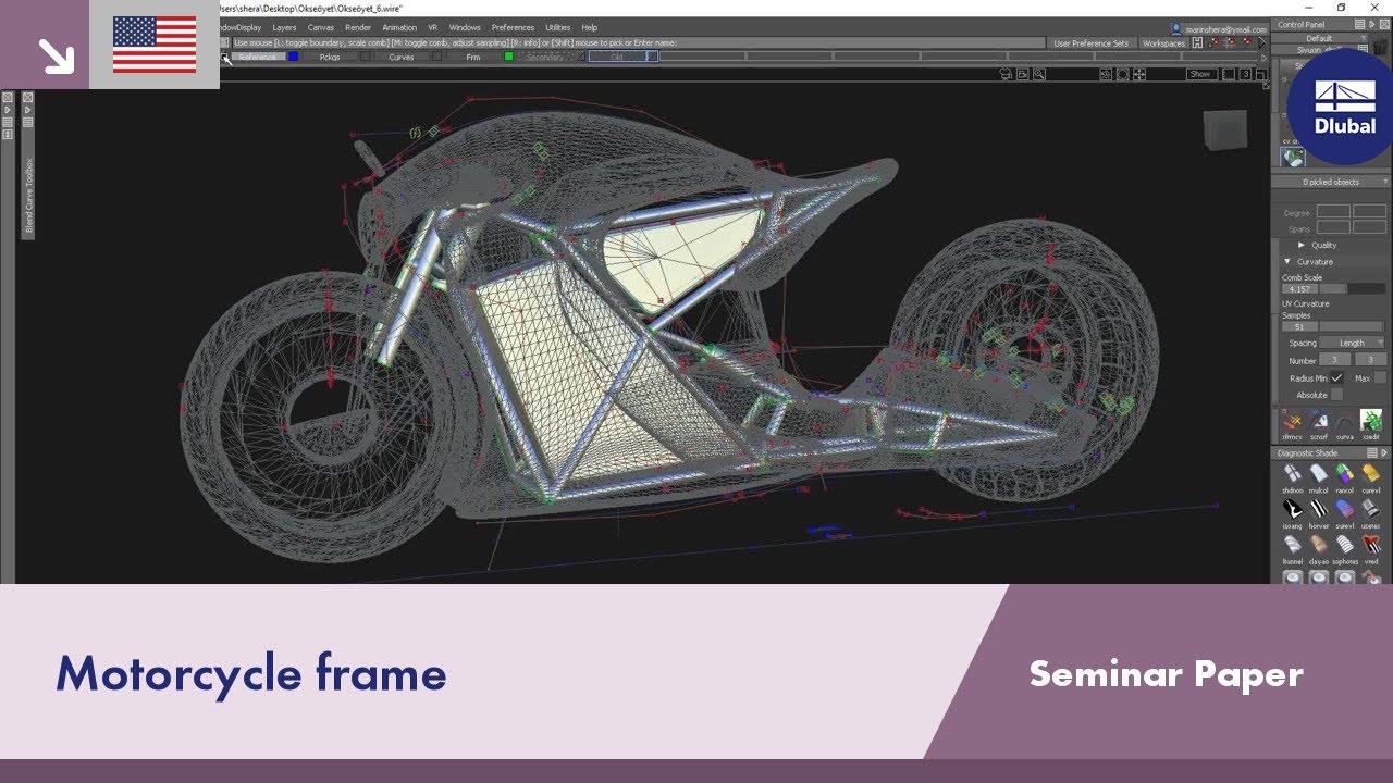 Motorcycle frame