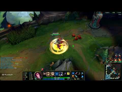 Fiora vs Singed - League of Legends. Game summary, Singed gets recked!!!