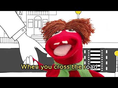 Road Safety Socks - Stop. Look. Listen. Think. | Transport For London