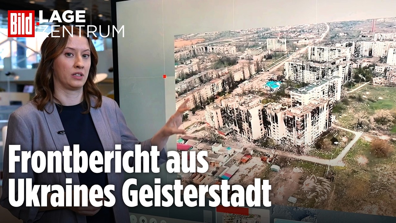 WAFFENRUHE IN OLESCHKY: Gelingt jetzt die Flucht aus der Geisterstadt? | BILD Lagezentrum