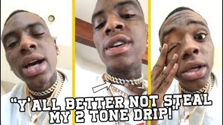 Soulja Boy Don&#39;t Want ANY RAPPER Stealing His New Drip!