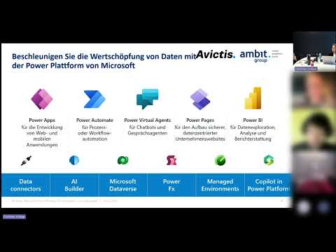 Webinar Avictis und Ambit Group - Power Platform für NPO