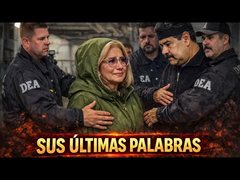 👉FILTRAN LA DESPEDIDA ENTRE MADURO Y CILIA FLORES, TRAS SU CAPTURA Y LLEGADA A EEUU