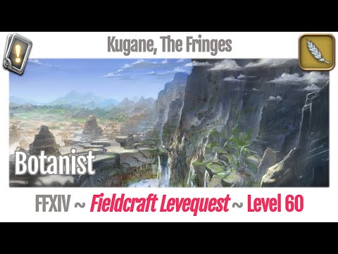FFXIV Botanist Leves Level 60 - Kugane, The Fringes - Stormblood