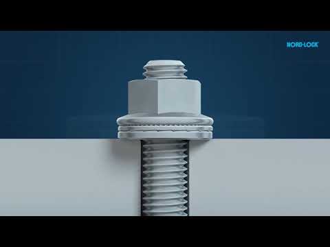 Working Principle of the Nord-Lock® X-Series Wedge Locking Washers
