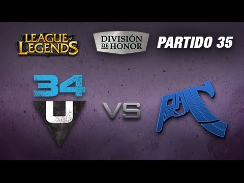 34united vs Pain Gaming - #LoLHonor - Partido 35 - Temporada 6