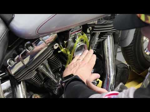 Tuning a Lectron Carburetor on a Harley