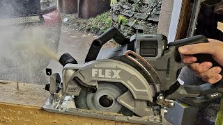 Flex 24V Rear Handle Saw Unboxing and review