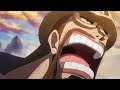 one piece ep 1112 dorry u0026 brogy uses hakoku sovereignty u0026 destroys the kid pirates scene