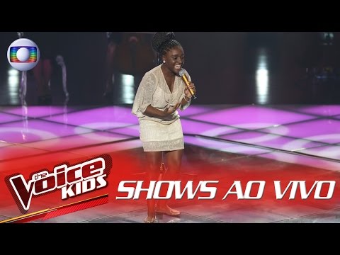 Letícia Corrêa canta 'Hello' no The Voice Kids Brasil - Shows ao Vivo