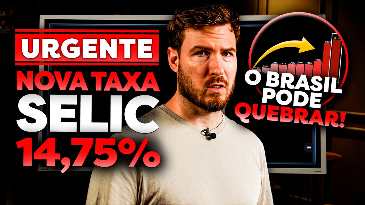 TAXA SELIC EM 14,75% | O PIOR AINDA ESTÁ POR VIR (se prepare)