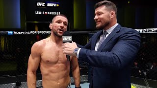 Mateusz Gamrot Octagon Interview | UFC Vegas 45