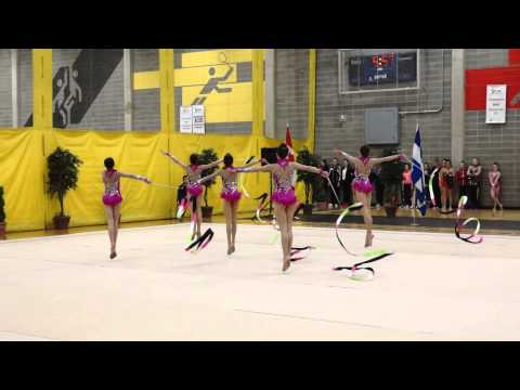 Trillium Rhythmic 2015 - Junior Group - 5 Ribbon - National Junior Group