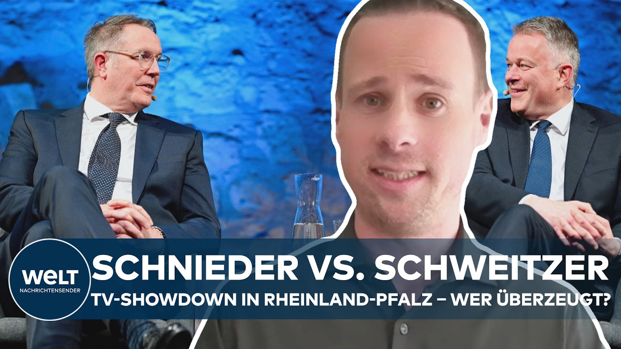 WAHL-DUELL IN RHEINLAND-PFALZ: Schweitzer vs. Schnieder – Wer überzeugt kurz vor der Wahl?