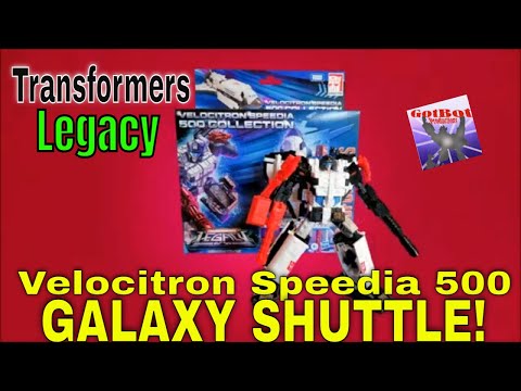 Transformers Legacy Velocitron Speedia 500 Victory Galaxy Shuttle - GotBot True Review NUMBER 1036
