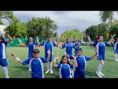 Aerobics Dance in Footfest program of school Choreographed by Sreerupa Chakroborty miss 🩵