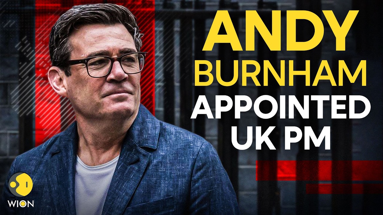 Andy Burnham Takes Power, Promises Biggest Changes In 40 Years | WION Originals