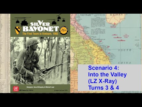 GMT's Silver Bayonet Scenario 4, Turns 3 and 4 Playthrough