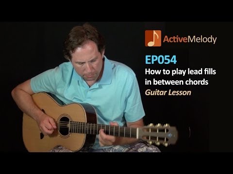 How to play lead fills between chords - Guitar Lesson - Filler licks - EP054