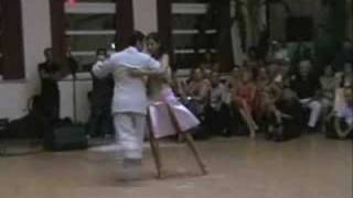 SEBASTIAN ACHAVAL y ROXANA SUAREZ  milonga  Viareggio 2008
