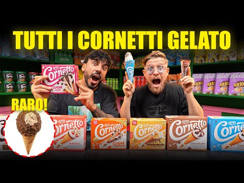 WE TRY ALL THE EXISTING FLAVORS OF CORNETTO GELATO - WE FOUND SOME REALLY RARE ONES