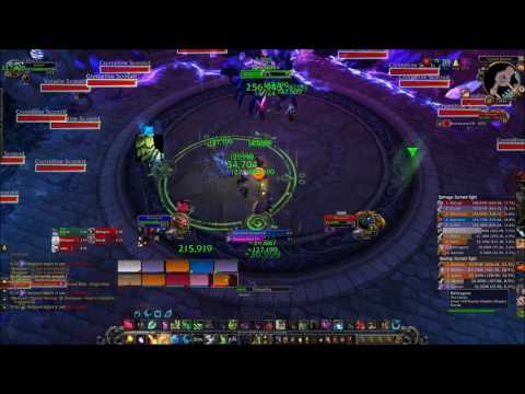 Skorpyron Kill - Nighthold Heroic | Resto Druid Pov