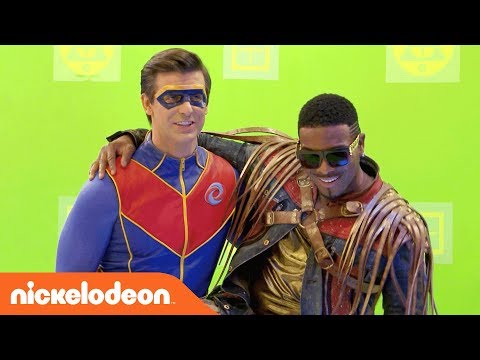 BTS of the Henry Danger & Game Shakers Crossover! | Danger Games | Henry Danger