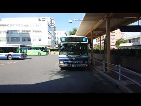 名古屋市交通局市バス幹築地１系統名古屋港行きから回送バス港明営業所lsuzu自動車ＮＳ３１７