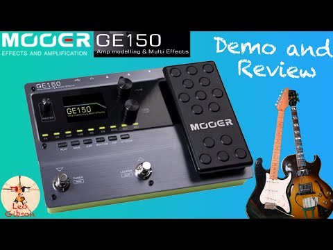 Mooer GE 150: Demo / Review (demo song, extensive sound test and...firmware update procedure)