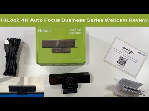 HiLook Hi-UB8 4K Auto Focus Business Series Webcam Review