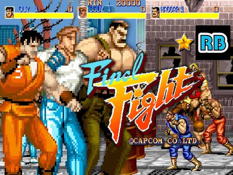 1989 [60fps] Final Fight (hack 2019, 30th Anniversary Edition) 3Players Nomiss ALL