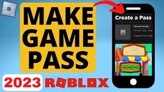How to Make A Gamepass in Roblox Pls Donate - iPhone & Android - Add Gamepass to Pls Donate - 2023