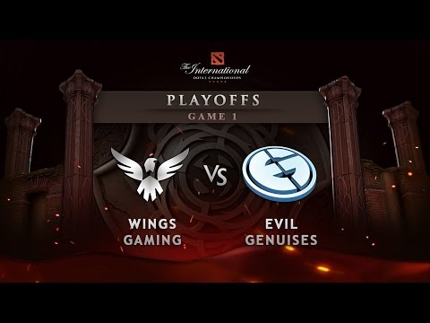 Wings Gaming vs Evil Geniuses - Upper Bracket - Game 1 - The International 6