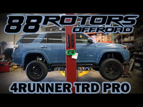 2018 TOYOTA 4RUNNER TRD PRO & OFFROAD / KINGS & ELKA SUSPENSION